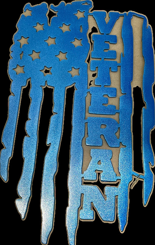 War Torn Veterans Flag