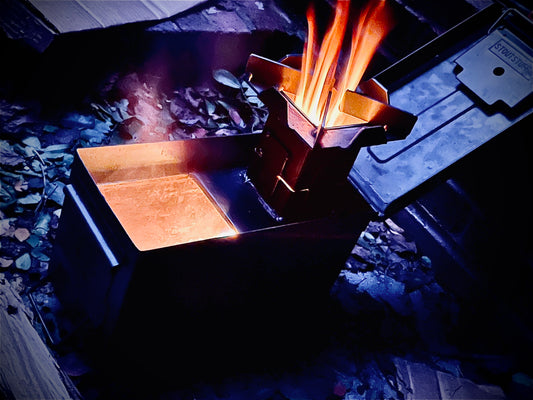50 Cal Rocket Stove