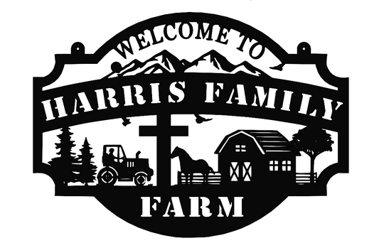 Harris Farm - Custom Sign